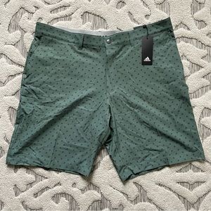 Adidas Ultimate 365 Emerald Green All Over Print Adidas Golf Shorts Mens Size 40
